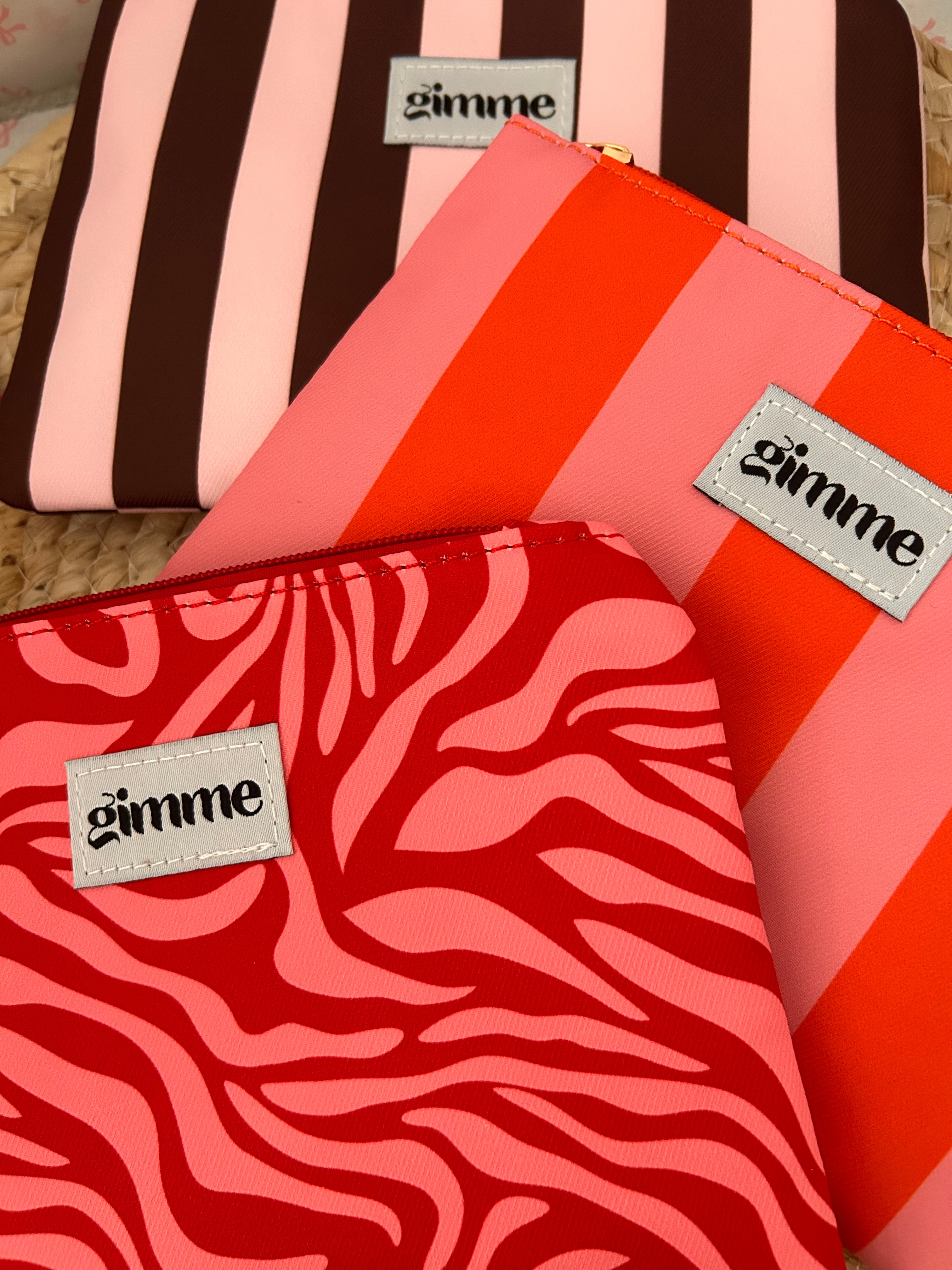 Coral Glow Toiletry Bag