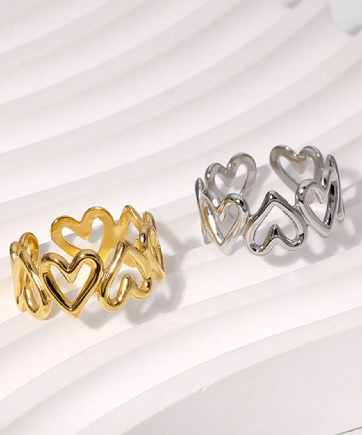Small heart ring