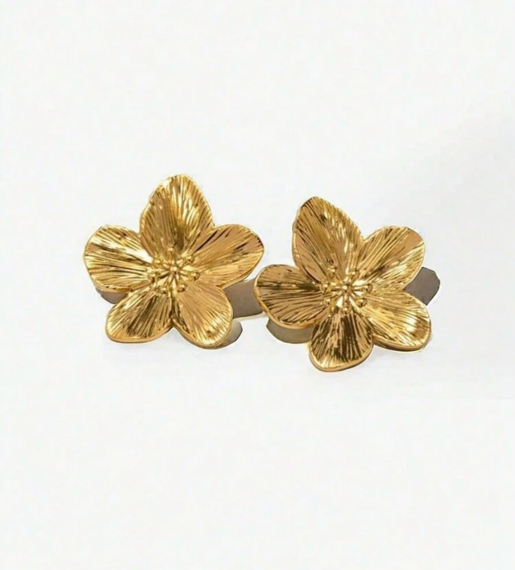 Flower earings