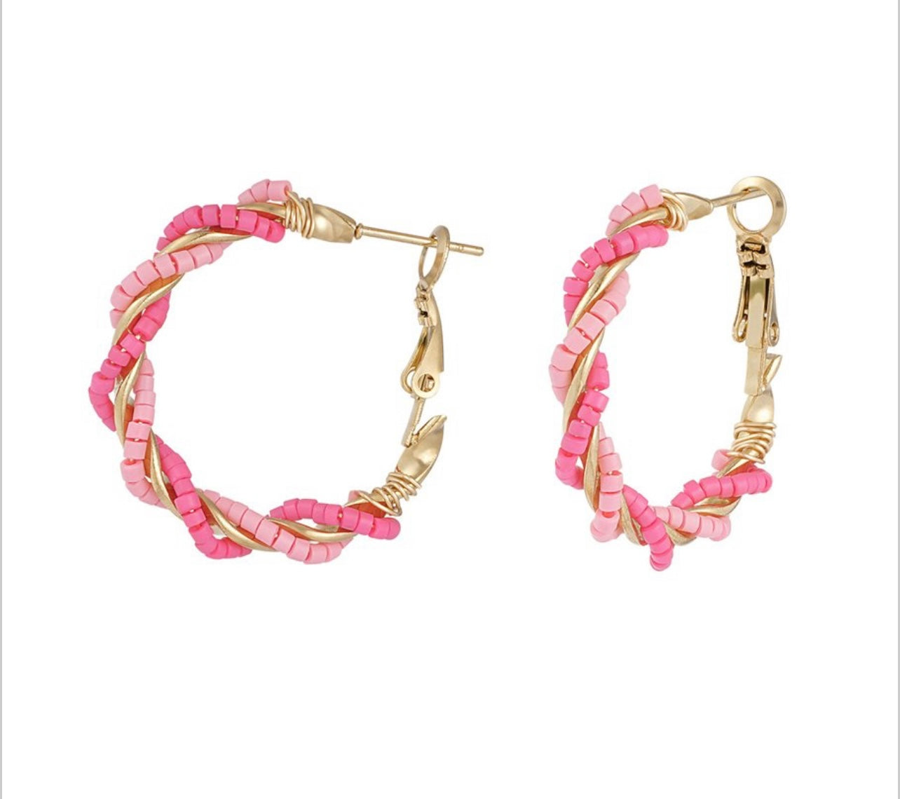 Pink hoops