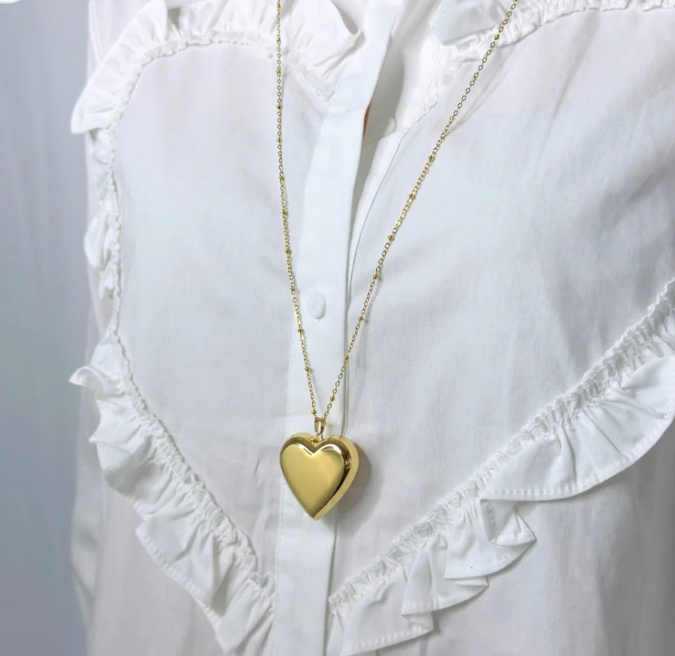 Lange hart ketting