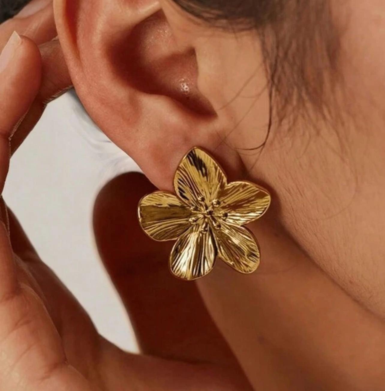 Flower earings