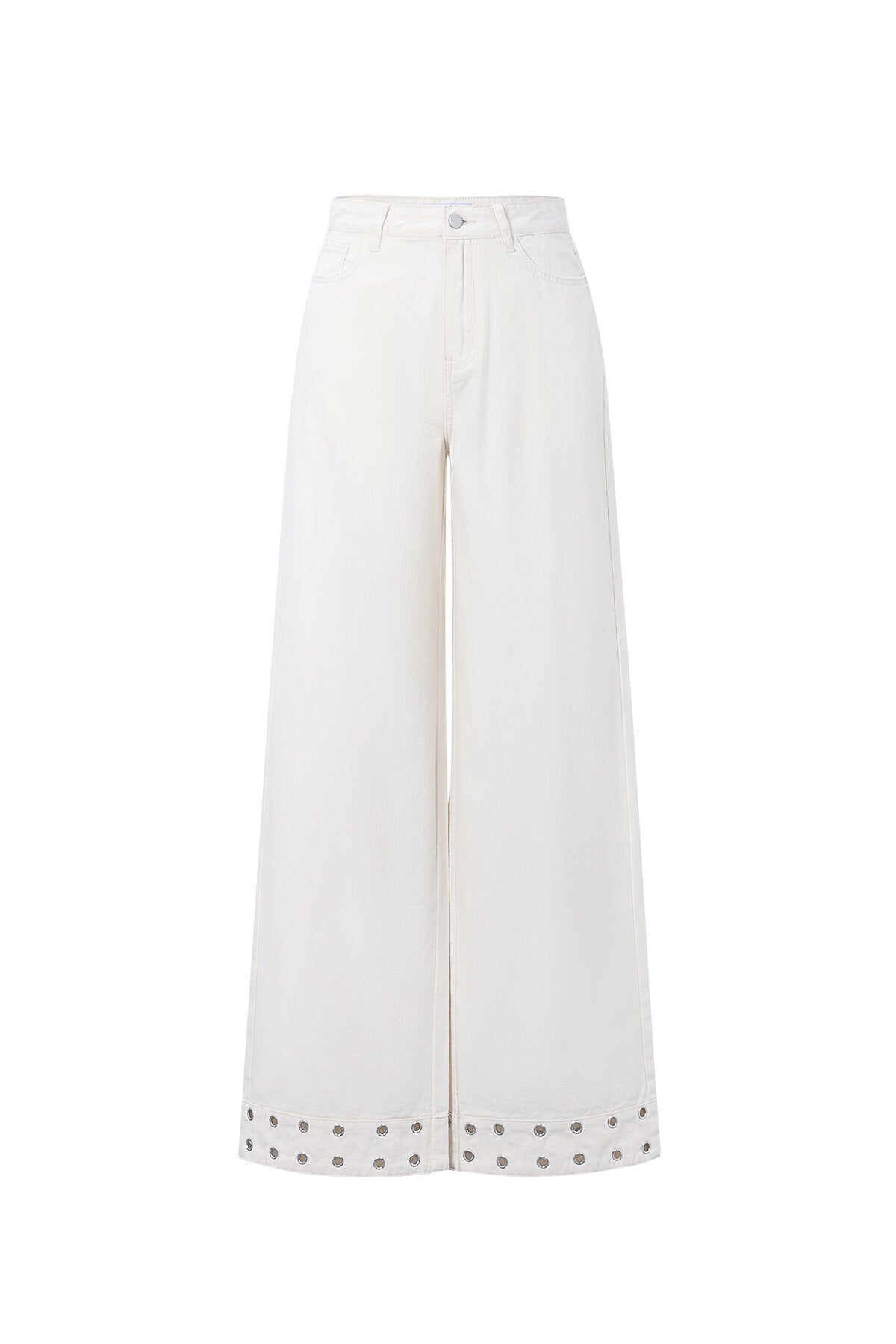 Eyelet Statement Jeans