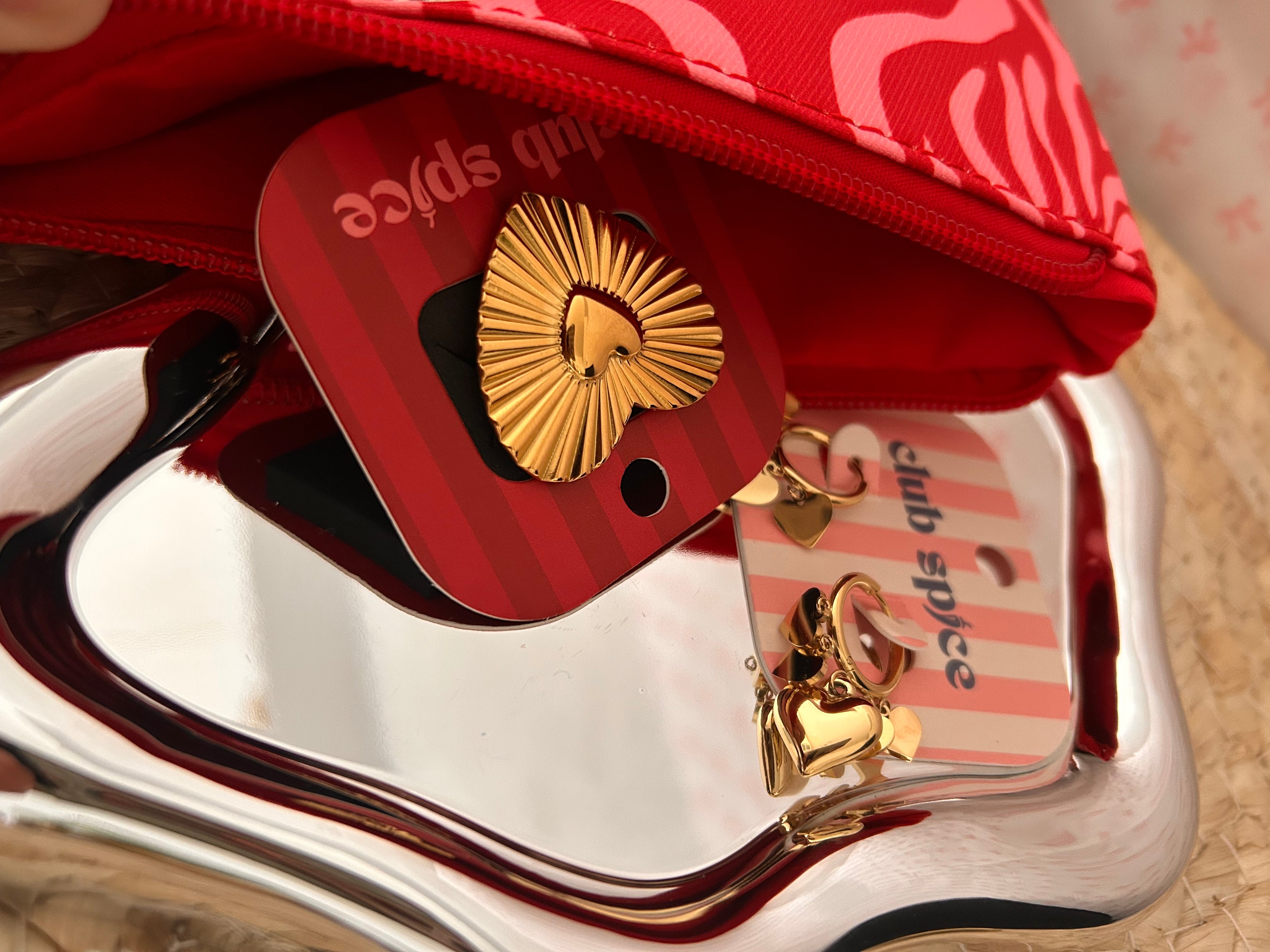 Coral Glow Toiletry Bag