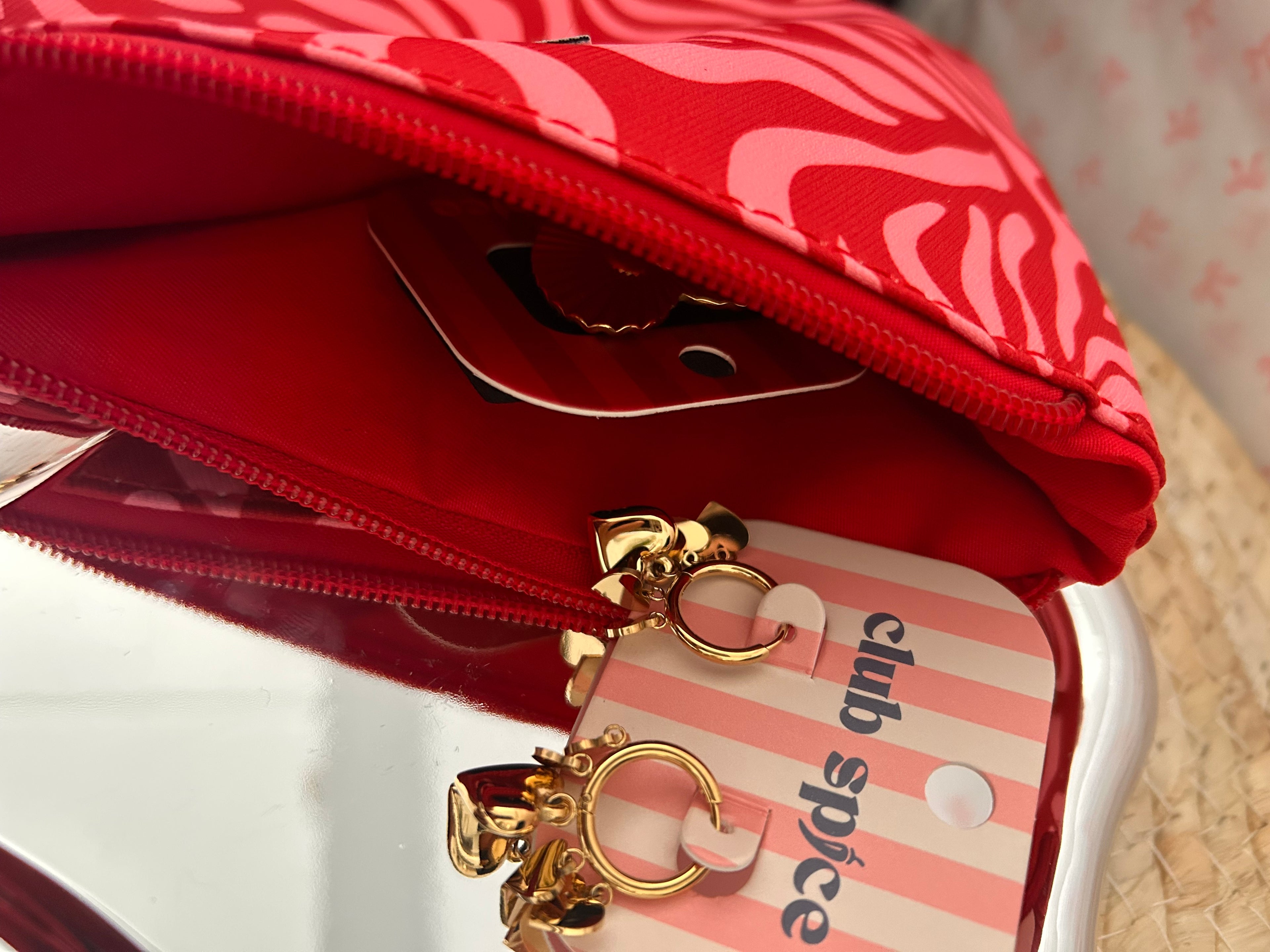 Earings with Heart Pendants