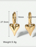 Heart earings