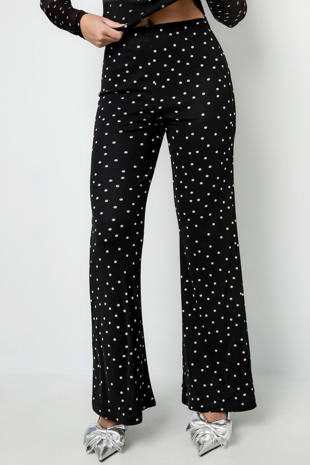 Dotted trousers
