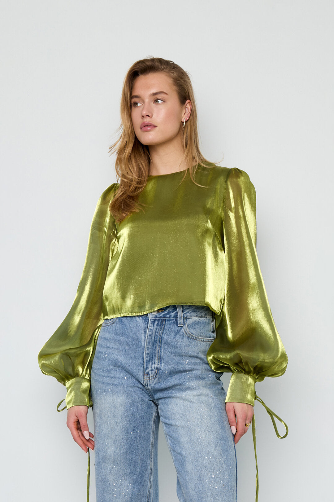 Shimmer Pearl Blouse
